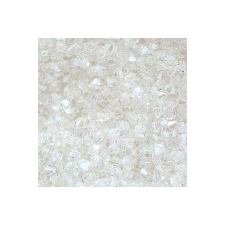 Toupies 3mm Crystal Moonlight - réf.5328 Xilion (x20)