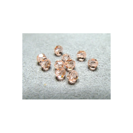 Ronde Swarovski 5000 4mm Light Peach (x10)