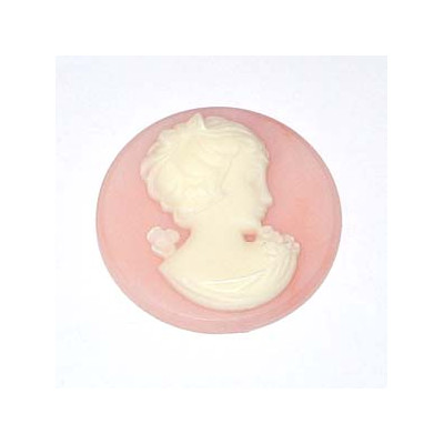 Camée Rose 27mm Camée Rose 27mm