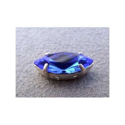 Navette sertie 15x7 Sapphire (x1) Navette sertie 15x7 Sapphire (x1)