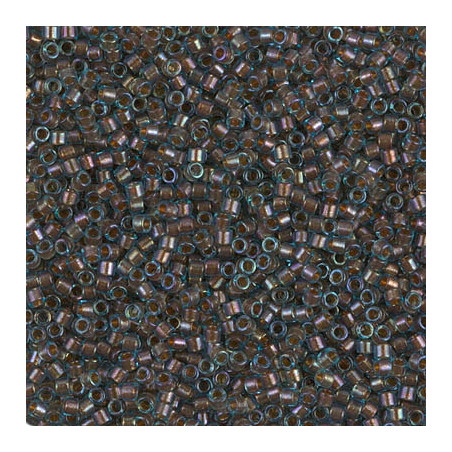 DB1775 Delicas 11/0 Topaz Ligned Aquamarine AB (x5gr)