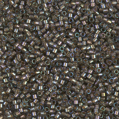 DB1773 Delicas 11/0 SPKL Beige Lined Gray AB (x5gr) DB1773 Delicas 11/0 SPKL Beige Lined Gray AB (x5gr)