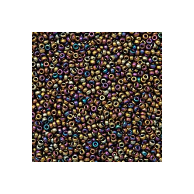 R15-0188 Rocailles 15/0 Met Purple/Gold Iris (=DB029) (x 5gr) R15-0188 Rocailles 15/0 Met Purple/Gold Iris (=DB029) (x 5gr)