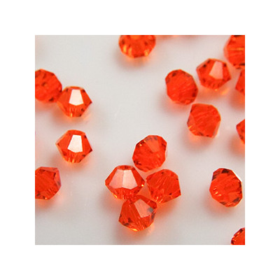 Toupies 3mm Red Topaz - réf.5301 (x20) Toupies 3mm Red Topaz - réf.5301 (x20)