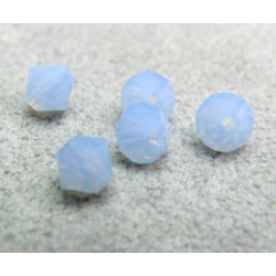 Perle toupie en cristal Swarovski 5301 5mm Air Blue Opal (X10)
