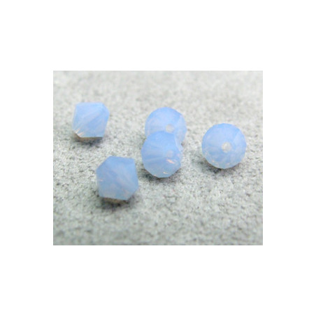 Perle toupie en cristal Swarovski 5301 5mm Air Blue Opal (X10)
