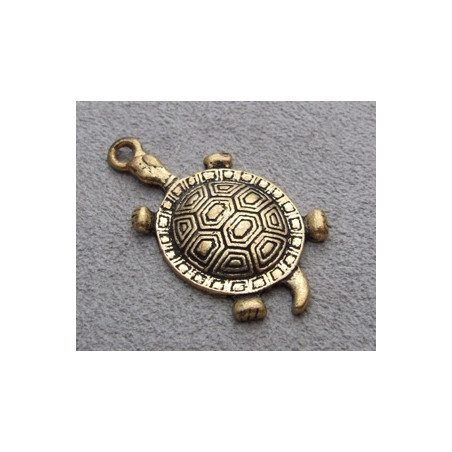 Tortue Dorée 36X20mm(X1)