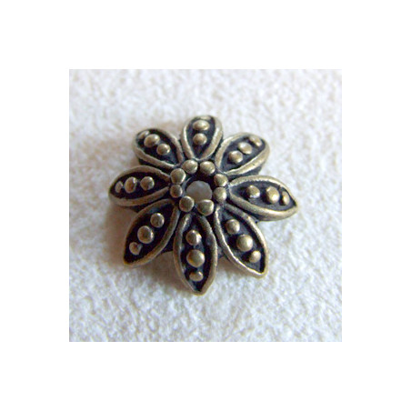 Calotte 8 branches 15mm Bronze (X1)