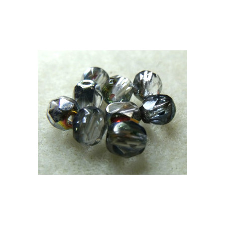 Facettes en verre de Bohême 5mm Maréa (x10)