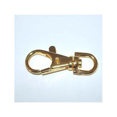 Porte clefs Doré 40mm
