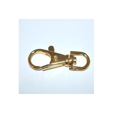 Porte clefs Doré 40mm