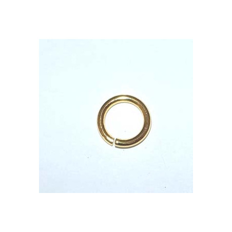 Anneau Doré diamètre ext 10mm (x10)