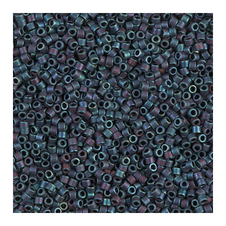 DB0325 Delicas 11/0 Bleu Irisé Métal (x5gr)