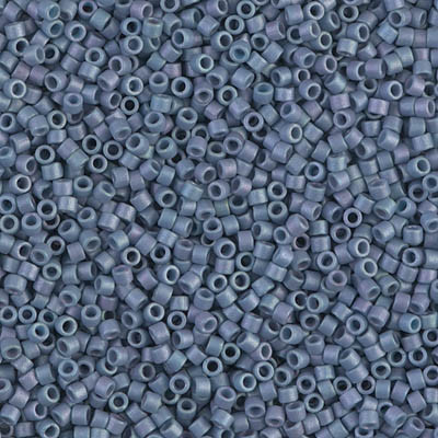 DB0376 Delicas 11/0 Bleu Gris Clair Métallisé Mat (x 5gr) DB0376 Delicas 11/0 Bleu Gris Clair Métallisé Mat (x 5gr)