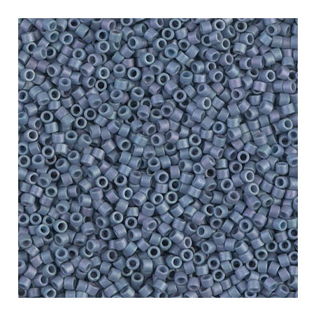 DB0376 Delicas 11/0 Bleu Gris Clair Métallisé Mat (x 5gr)