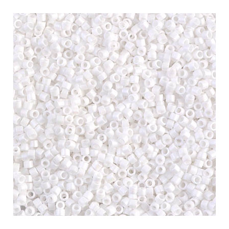 DB0351 Delicas 11/0 Blanc Opaque Mat (=R402F) (x 8gr)