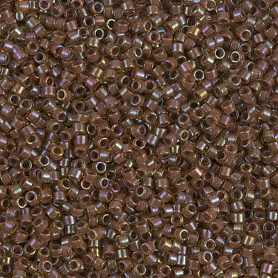 DB0287 Delicas 11/0 Ambre Intérieur Topaz (x5gr) DB0287 Delicas 11/0 Ambre Intérieur Topaz (x5gr)