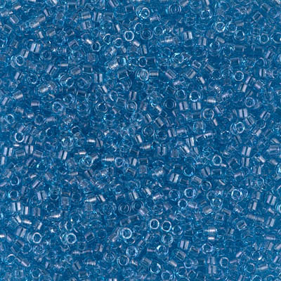 DB0113 Delicas 11/0 Bleu Transparent Lustré (x5gr)