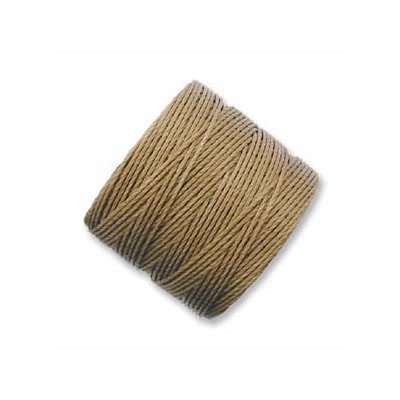 Fil S-lon Bead Cord Médium Brown 0.7mm (X1m)