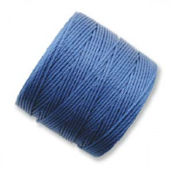 Fil S-lon Bead Cord Blue 0,7mm (X1m)
