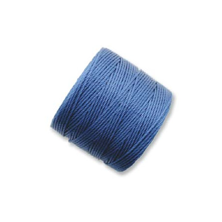 Fil S-lon Bead Cord Blue 0,7mm (X1m)