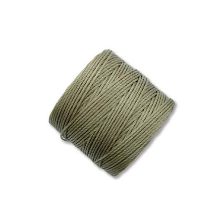 Fil S-lon Bead Cord Khaki 0,7mm (X1m)