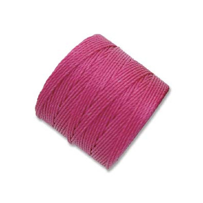 Fil S-lon Bead Cord Magenta 0.7mm (X1m) Fil S-lon Bead Cord Magenta 0.7mm (X1m)