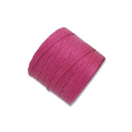 Fil S-lon Bead Cord Magenta 0.7mm (X1m)
