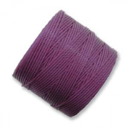 Fil S-lon Bead Cord Plum 0.7mm (X1m)