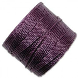Fil S-lon Bead Cord Médium Purple 0.7mm (X1m)