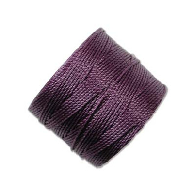 Fil S-lon Bead Cord Médium Purple 0.7mm (X1m)