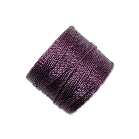 Fil S-lon Bead Cord Médium Purple 0.7mm (X1m)