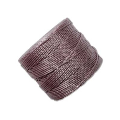 Fil S-lon Bead Cord Dark Lavender 0,7mm (X1m)