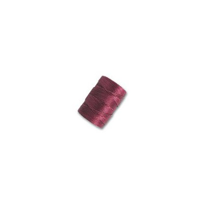 Fil C-lon Beading Cord Rouge foncé 0,5mm (X1mètre)
