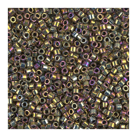 DBM-0029 Délicas 10/0 Metallic Purple Gold Iris (R188) (x5gr)