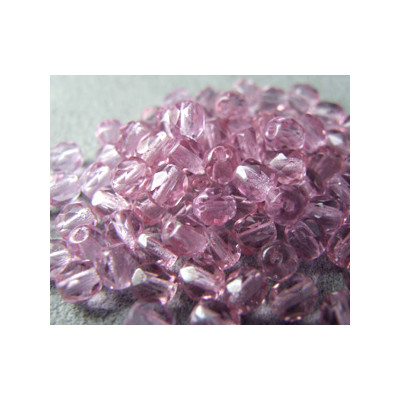 Facettes de Bohême 4mm Violet (x100) Facettes de Bohême 4mm Violet (x100)