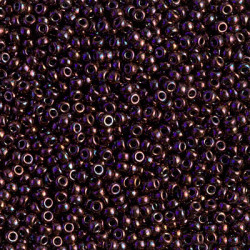 R11-0460 Rocailles 11/0 Metallic Plum (=DB012) (x 10gr)