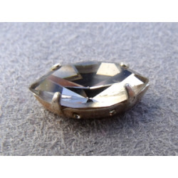 Navette sertie 15X7 Black Diamant (X1)