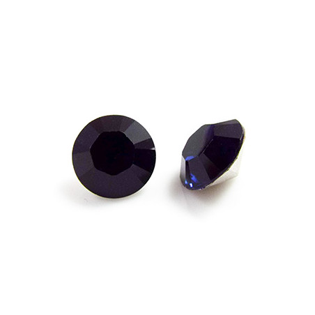 Cabochon rond ss39 8mm Dark Indigo(X1)