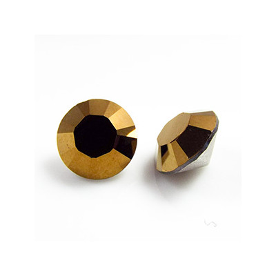 Cabochon rond ss39 8mm Dorado (X1) Cabochon rond ss39 8mm Dorado (X1)
