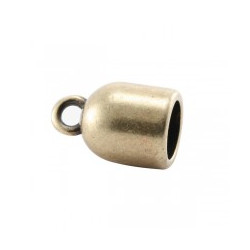 Embout 11x8mm Bronze (x1) 