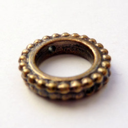 Intercalaire perle-anneau Bronze 14mm (X1)