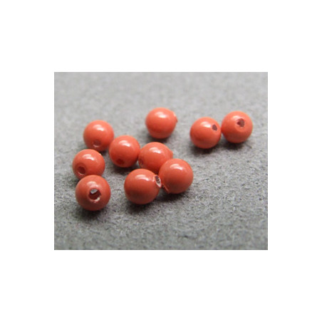 Perle ronde nacrée Swarovski 3mm Coral (x20)