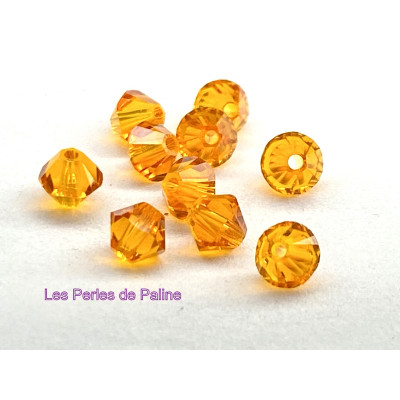 Toupies 4mm Topaz - réf. 5328 Xilion (x20) Toupies 4mm Topaz - réf. 5328 Xilion (x20)