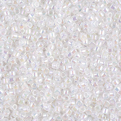 DBM-0222 Délicas 10/0 White Opal AB (x 5gr)