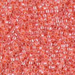 DBM-0235 Délicas 10/0 Salmon Luster Lined Cryst. (x 5gr)