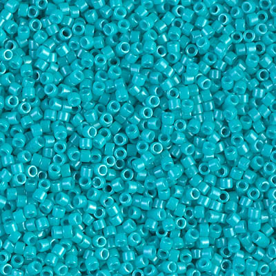 DB0658 Delicas 11/0 Dyed Opaque Turquoise (x 5gr)