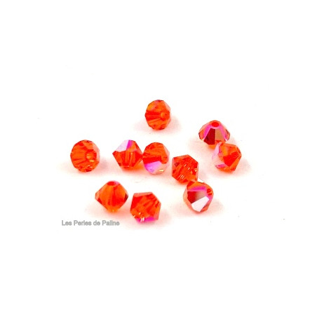 Toupies 4mm Hyacinth AB - réf. 5301 (x20)