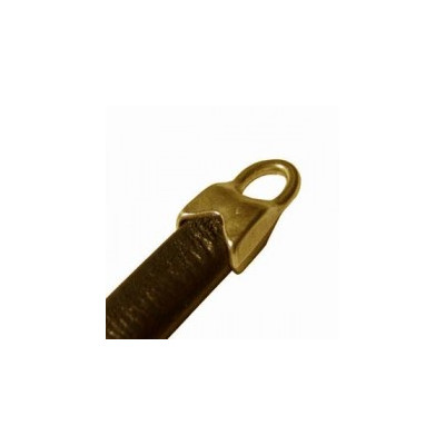 Embout régaliz 10x7mm bronze (x1)