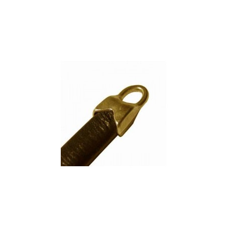Embout régaliz 10x7mm bronze (x1)